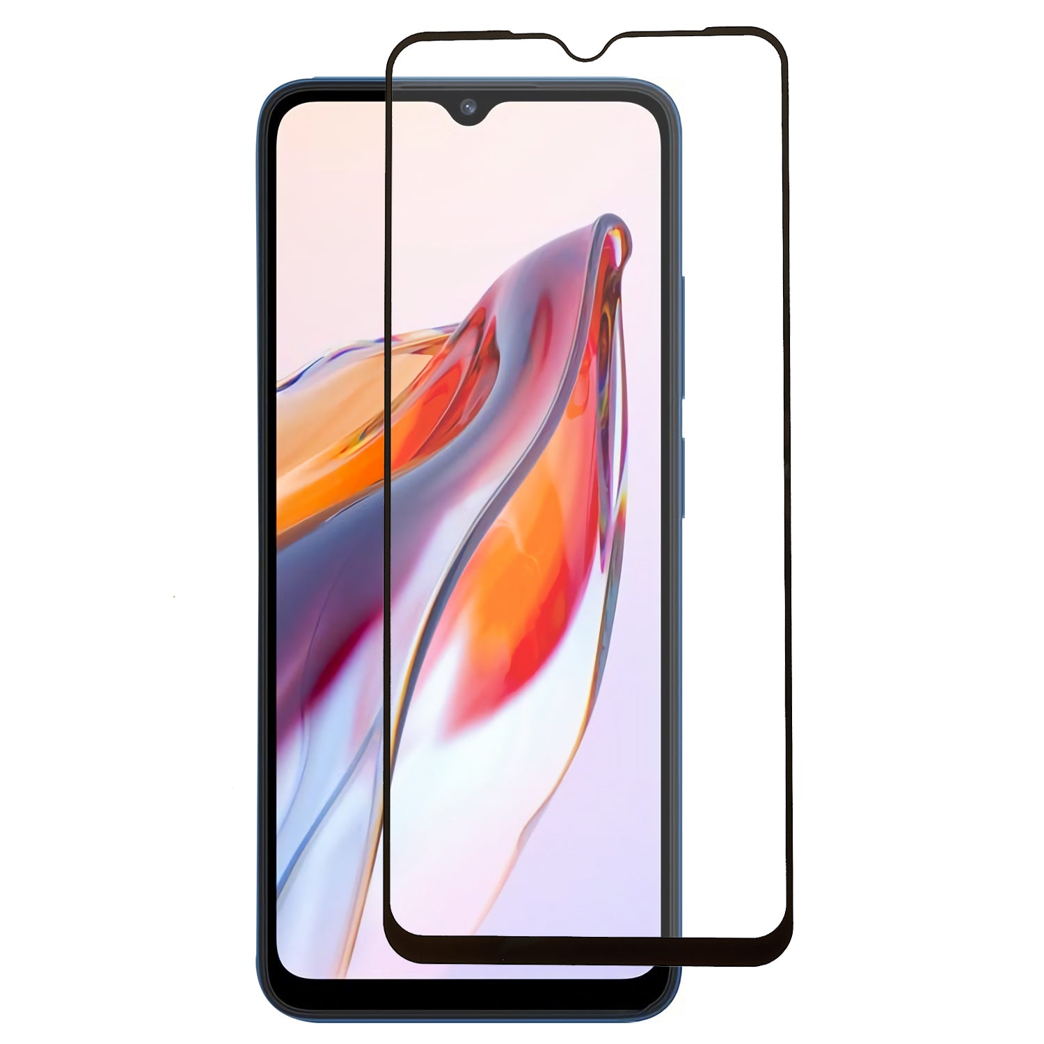For Xiaomi Redmi 12C 4G Tempered Glass Film Silk Printing Full Glue Ultra Clear Full Screen Protector For Xiaomi Redmi 12C 4G Tempered Glass Film Silk Printing Full Glue Ultra Clear Full Screen Protector